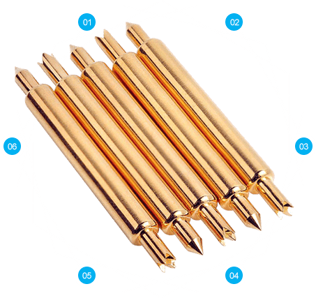 華榮華雙頭探針、高頻測(cè)試彈簧探針、pogopin探針、層層嚴(yán)格質(zhì)檢，保證產(chǎn)品零缺陷