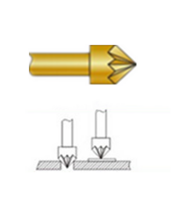 星型頭探針、探針用法圖、探針原理圖、測試探針圖片