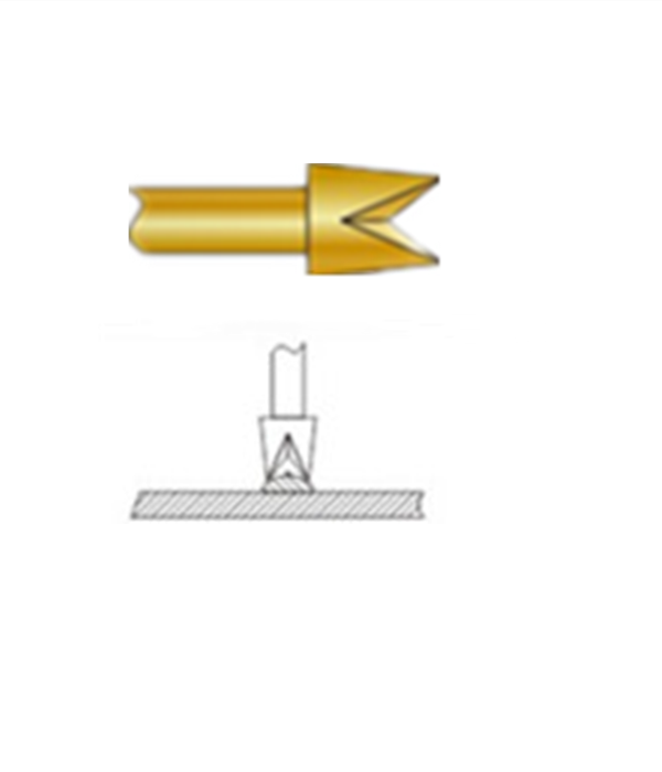 四爪頭探針、探針用法圖、探針原理圖、測試探針圖片