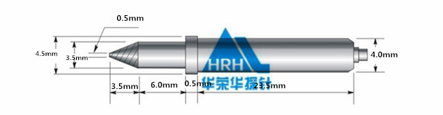 GP-11S、定位針、探針外徑為4.5mm ，長度為35.5mm、ICT測試針、功能夾具定位針、測試針、五金配件