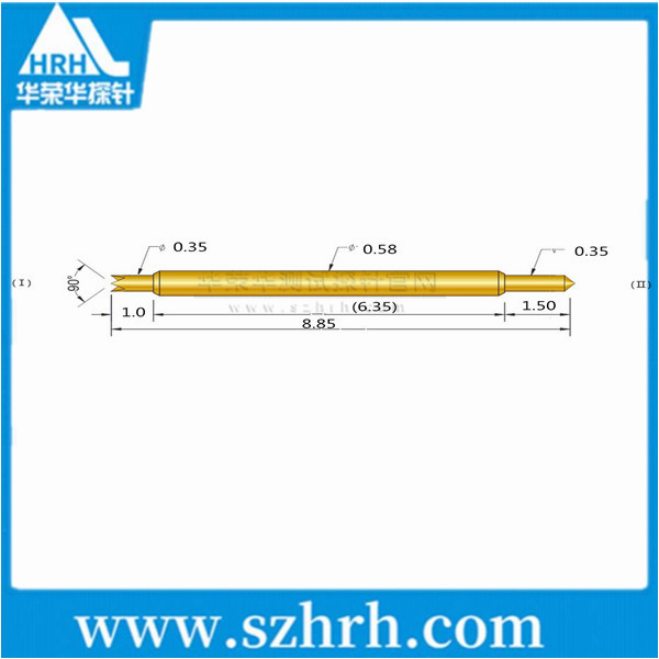 058-UB-8.8L ，華榮華雙頭探針廠(chǎng)家