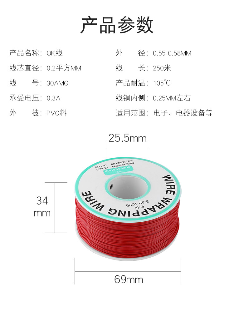 OK線，華榮華探針配件廠家